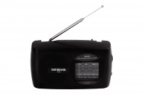 Portable FM/AM/SW radio.