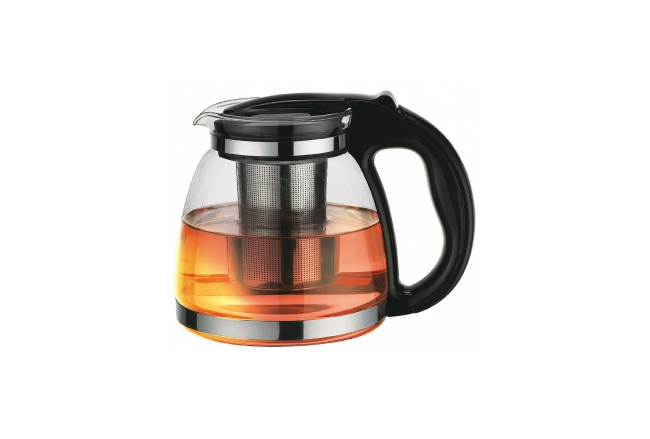 Glass teapot, 1,5 l