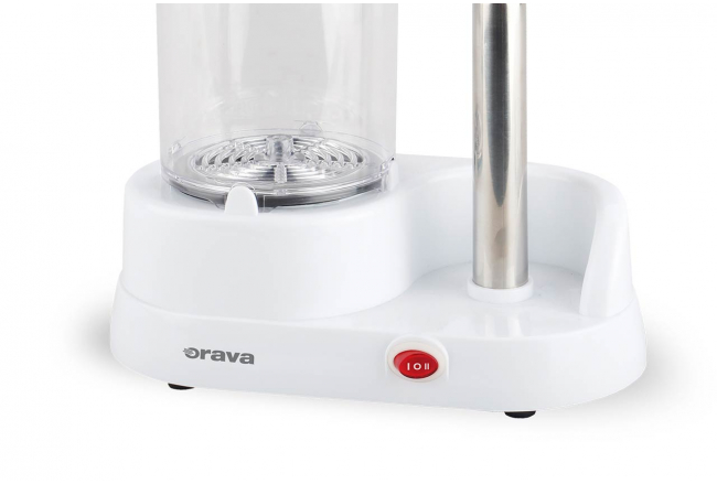 Praktický hot-dogovač s jedným vertikálne nástrčnými tŕňom