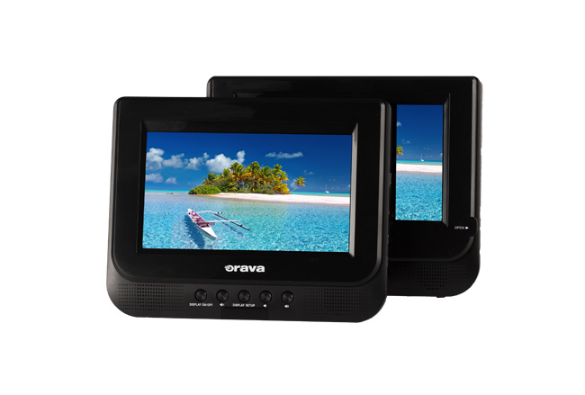 Portable DVD player with DVB-T2