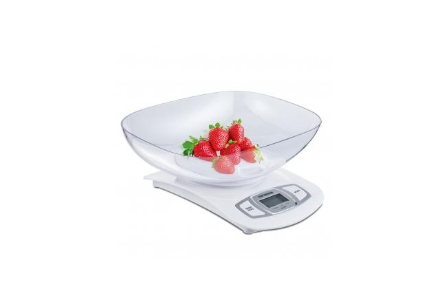 Digital kitchen scale, white