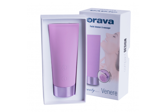 Rotačný silikónový čistič pleti