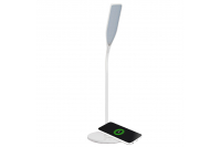 Wireless charger with LED lamp