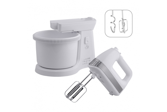 Elektrický ručný šľahač s nádobou