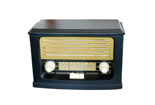 Retro AM/FM rádio prijímač