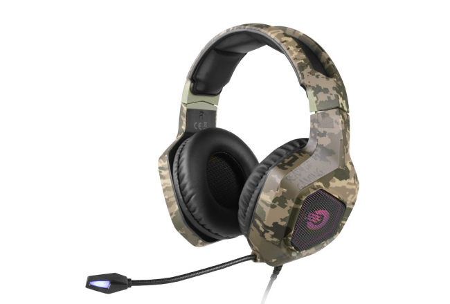 Gaming headphones with microphone
