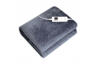 Electric heated overblanket with temperature control
