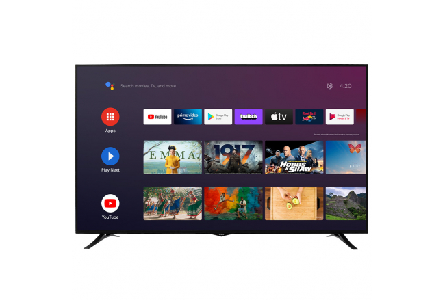 75" 4K ANDROID SMART LED televízor s WiFi