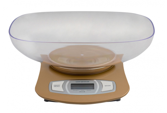 Digital kitchen scale, beige