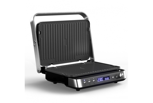 Digitálny elektrický kontaktný gril, 2000 W