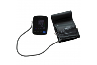 Automatic blood pressure monitor with LCD display