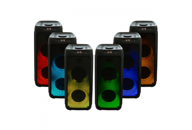 Výkonný prenosný párty reproduktor