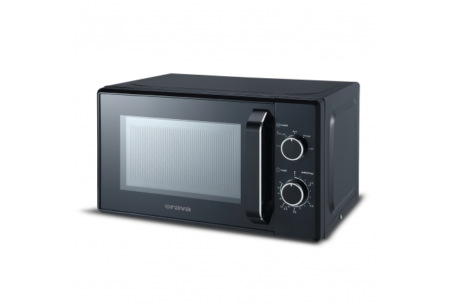 Microwave oven 20 l, black