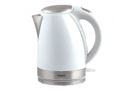 Stainless steel kettle 1,7 l, white