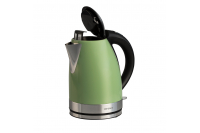 Stainless steel kettle 1,7 l, khaki green