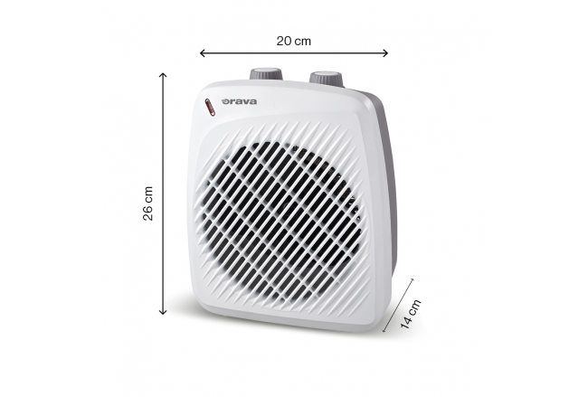 Teplovzdušný ventilátor