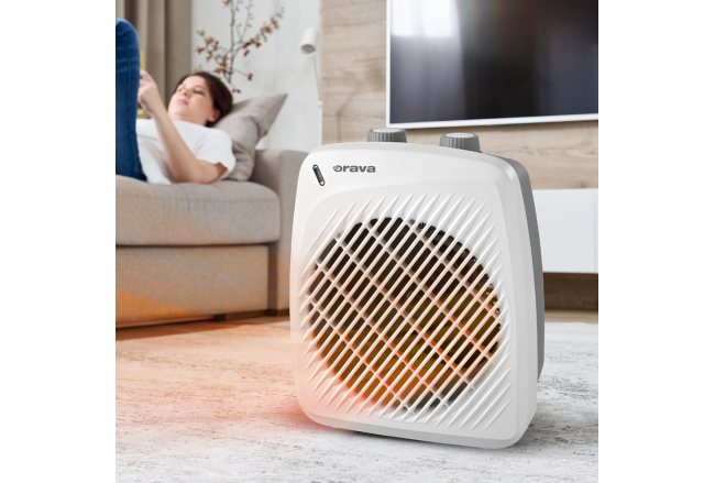 Teplovzdušný ventilátor