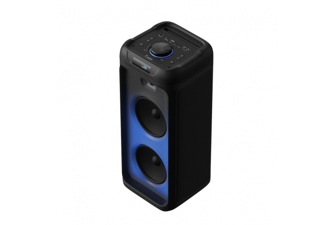 Výkonný prenosný párty reproduktor