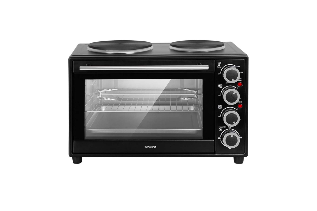 Electric oven with double plate 28L Elektra X4 Orava.eu