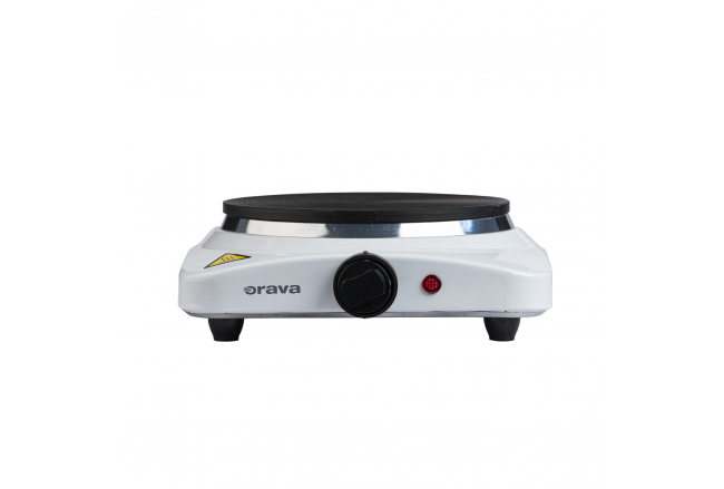 Electric single plate with a diameter of 185 mm, white