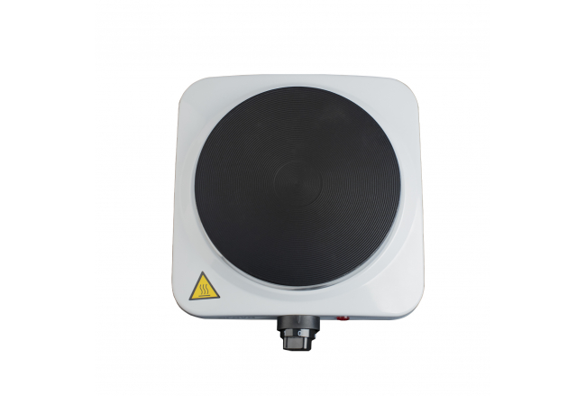 Electric single plate with a diameter of 185 mm, white