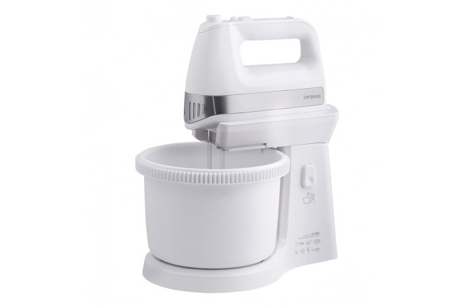 Elektrický ručný šľahač s nádobou