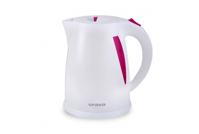 Varná kanvica 1,7 l, bielo-ružové