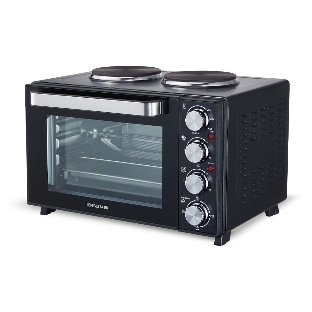 Elektrická trouba s dvouvařičem 28 L