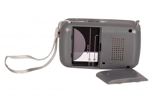 Prenosný rádioprijímač s USB/SD/micro SD