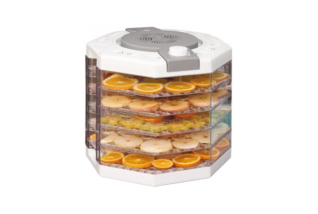 Fruit and vegetable dehydrator, 5 grids