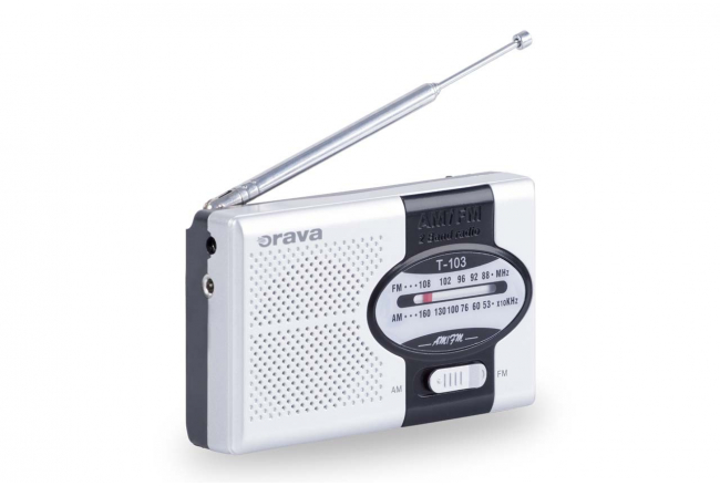 Portable pocket radio