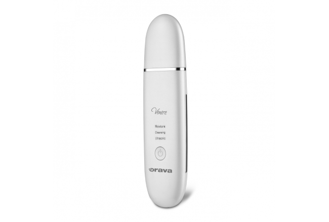 Ultrasonic spatula for cleansing the skin