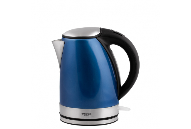 Stainless steel kettle 1.7 l, blue