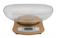 Digital kitchen scale, beige