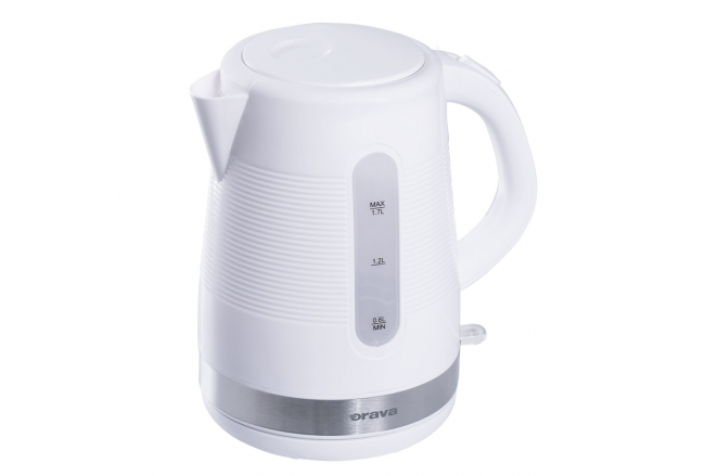 White electric kettle 1, 7 l