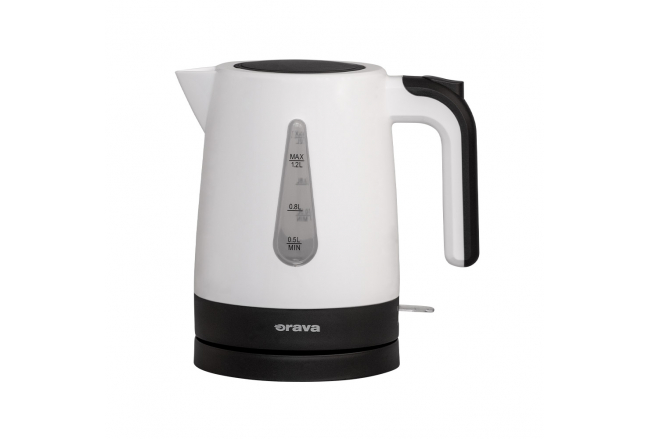 White electric kettle 1,2 l