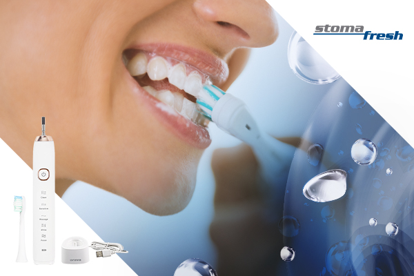 100% pocit čistoty vašich zubov - s kefkou Stomafresh