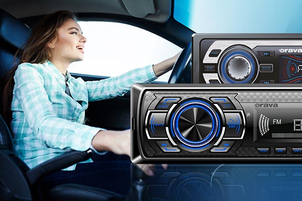 Orava car radios - simplicity and intuitive operation