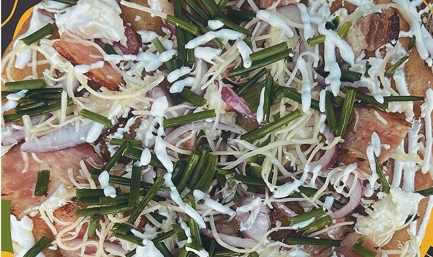 Poměrně moderní jsou recepty, které byly v kuchařské soutěži. Langoš s Brynzou