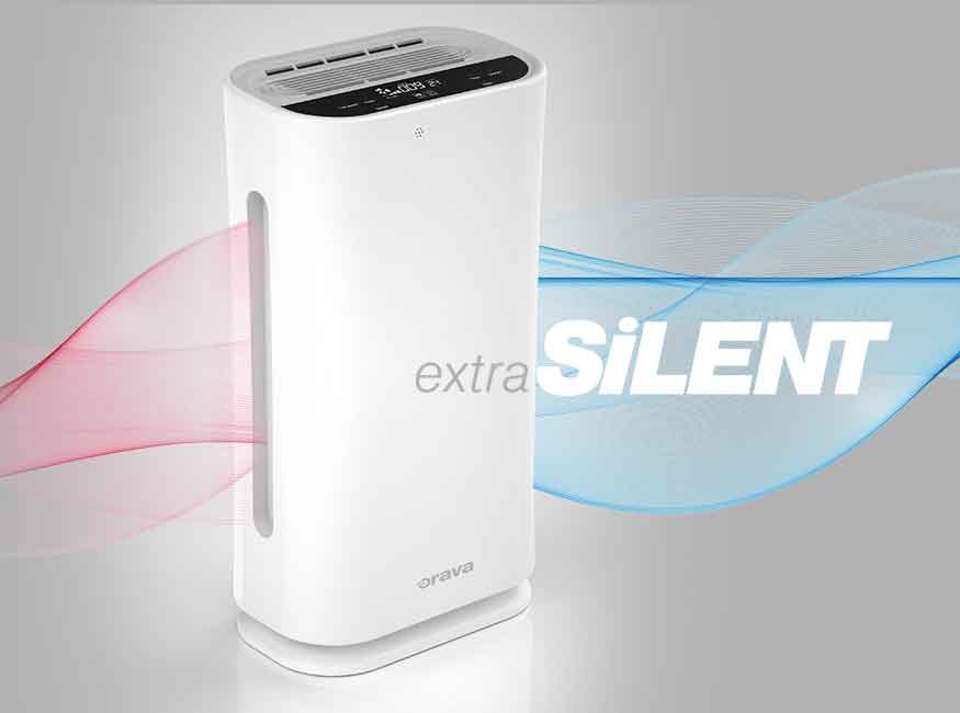 Extra tichá starostlivosť o čitotu vášho vzduchu v interiíéroch