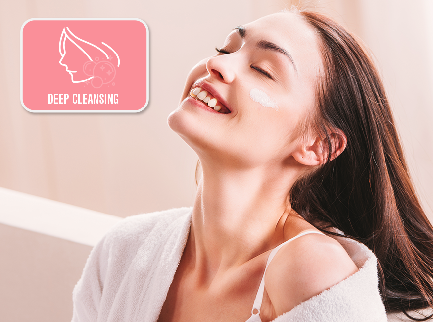 Thanks to the adjustable speed you will enjoy deep cleansing according to your taste.
