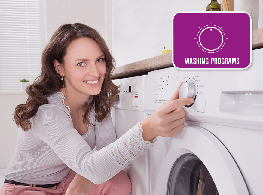 multiple washing programs