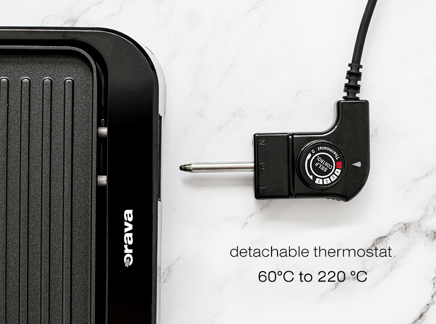 detachable thermostat - Grillchef 5