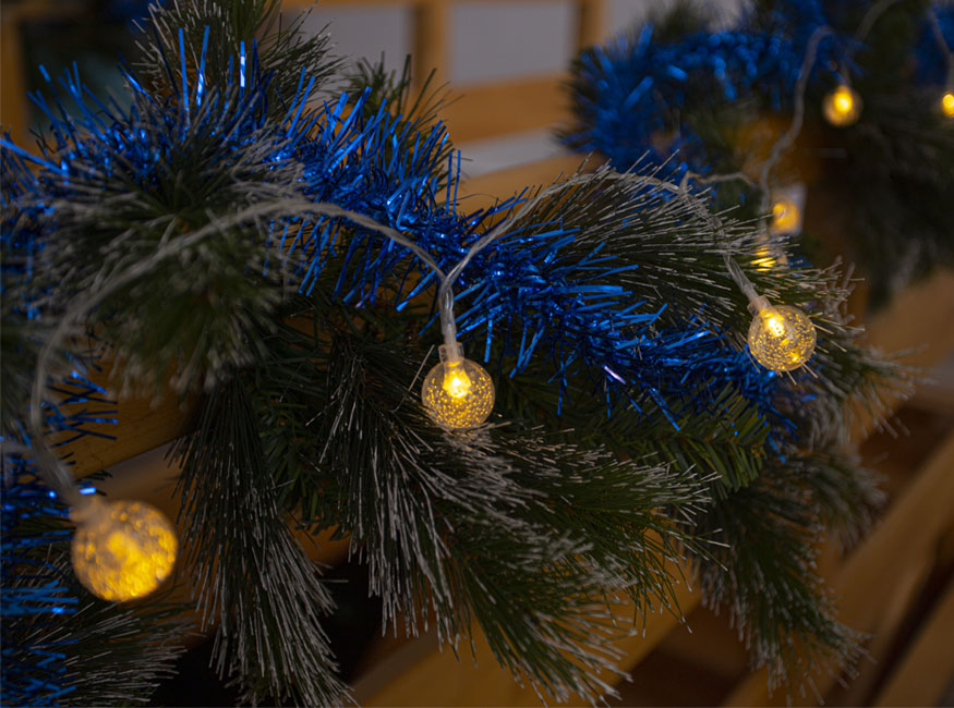 CL-10 C - vianočné svetlá na stromček