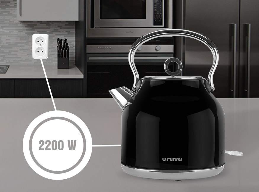 Power consumption of the kettle Hiluxe-1B