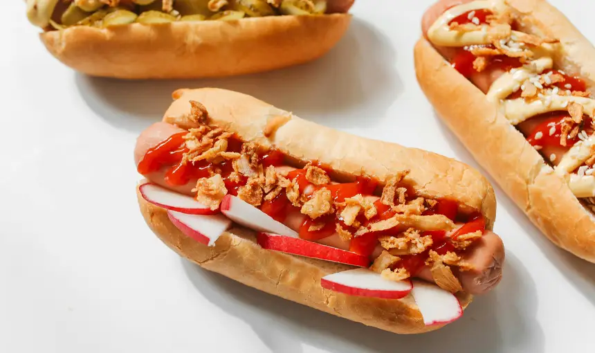 vajíčko s hotdogom