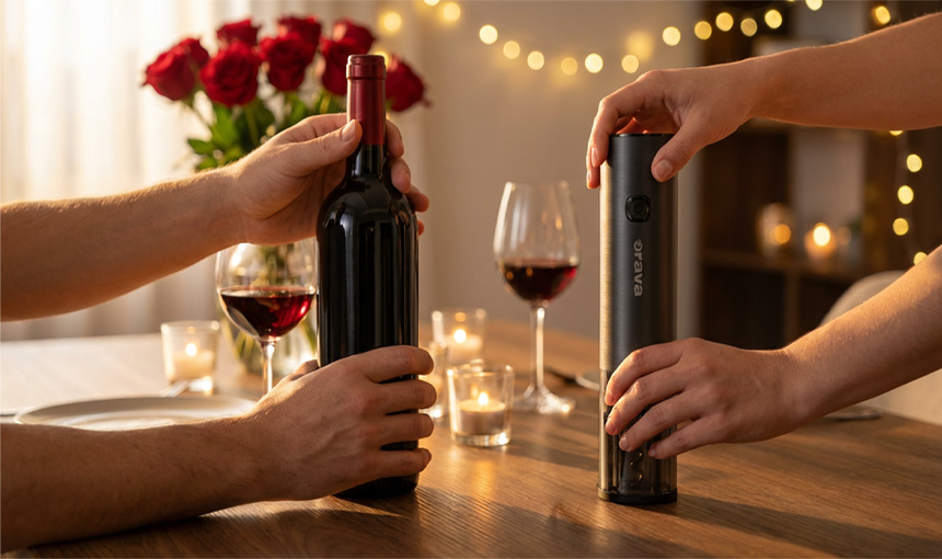 Orava elektrický otvárač vina WO-9