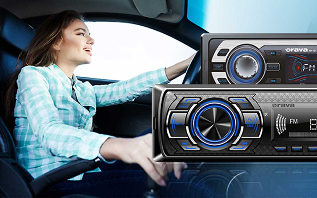 Orava car radios - simplicity and intuitive operation